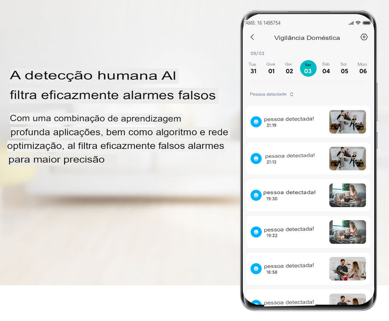 Câmera de Segurança Xiaomi / Dispositivo Inteligente de Monitoramento