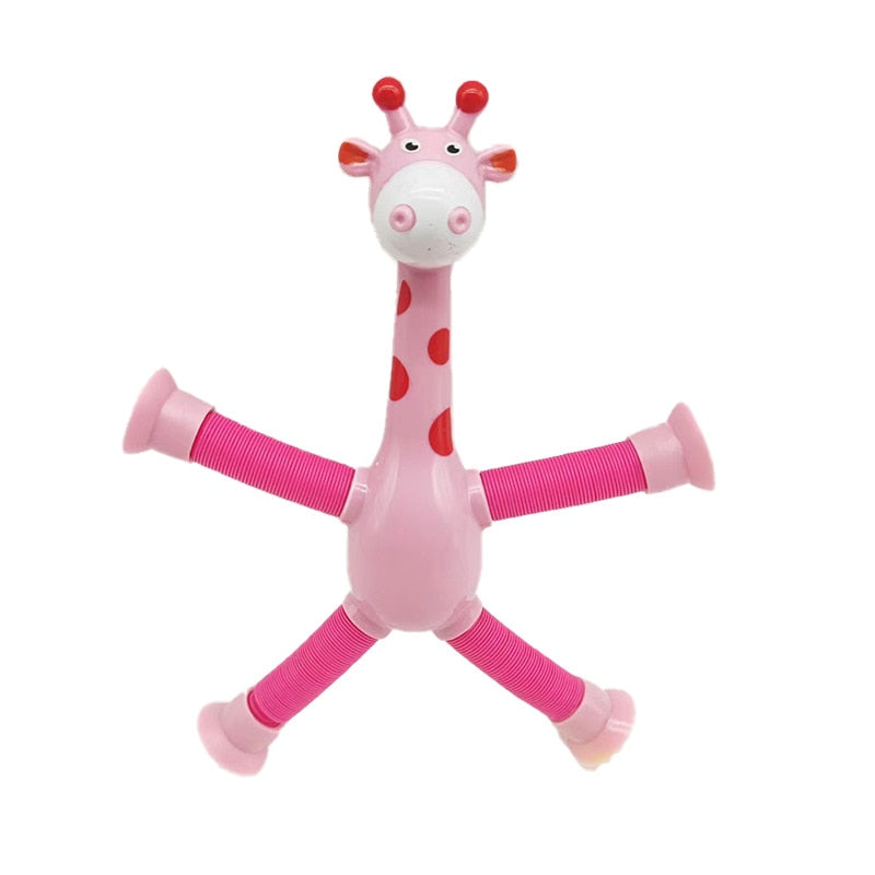 Girafa  com ventosa , brinquedo para crianças/Item anti stress