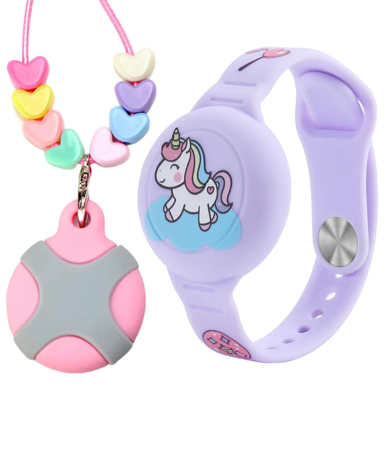Pulseira AirTag Infantil | Segurança e estilo para crianças