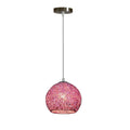 Lustre de Arame de Alumínio Macaron