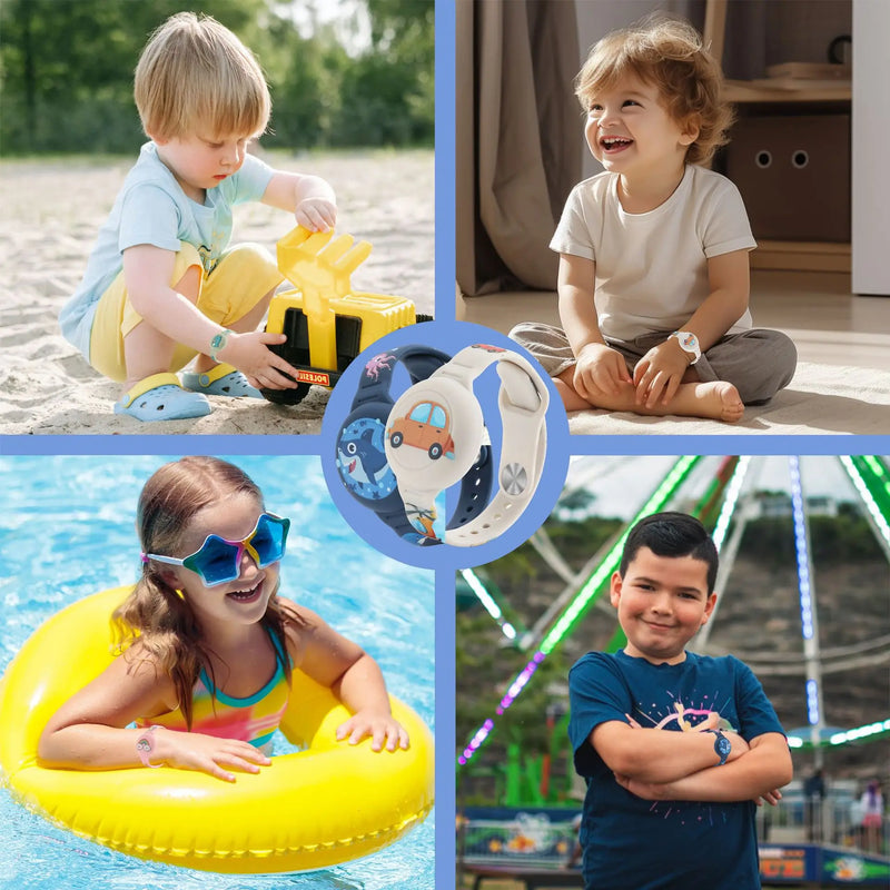 Pulseira AirTag Infantil | Segurança e estilo para crianças