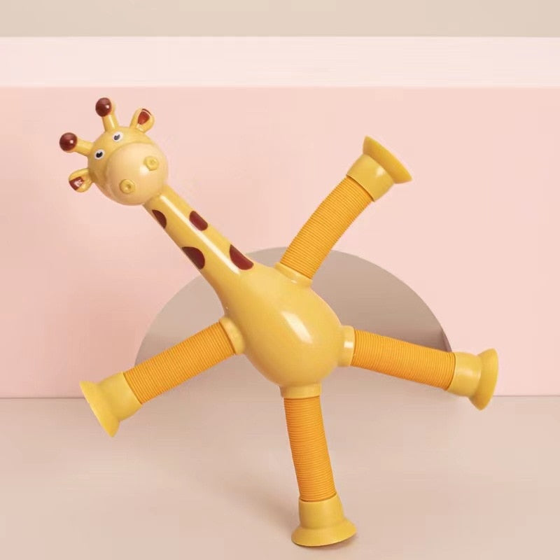 Girafa  com ventosa , brinquedo para crianças/Item anti stress