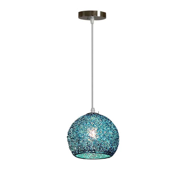 Lustre de Arame de Alumínio Macaron