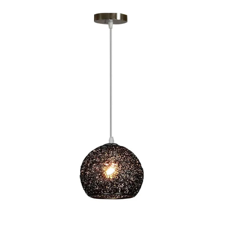 Lustre de Arame de Alumínio Macaron