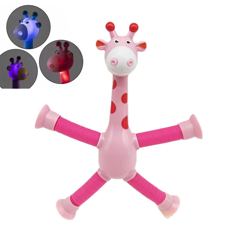 Girafa  com ventosa , brinquedo para crianças/Item anti stress