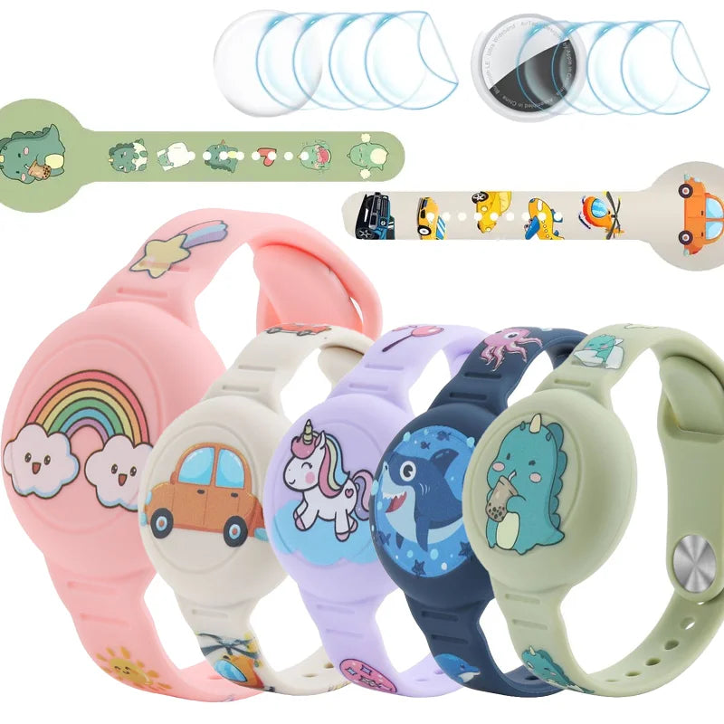 Pulseira AirTag Infantil | Segurança e estilo para crianças
