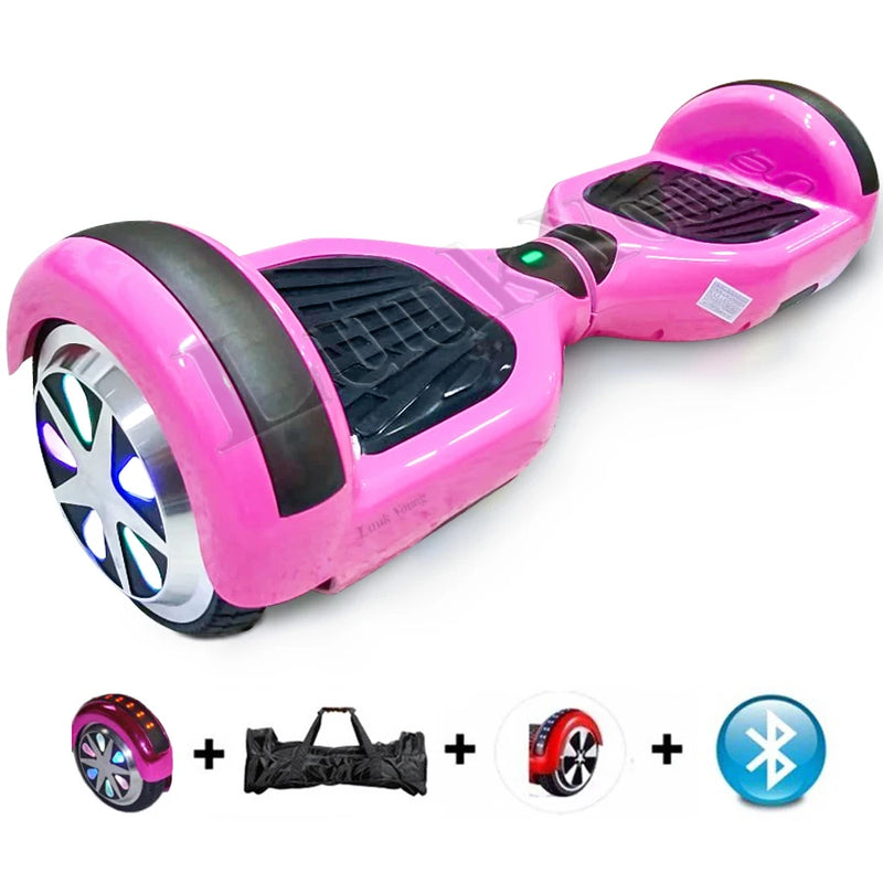 Hoverboard Skate Elétrico Led Bluetooth  - Várias Cores