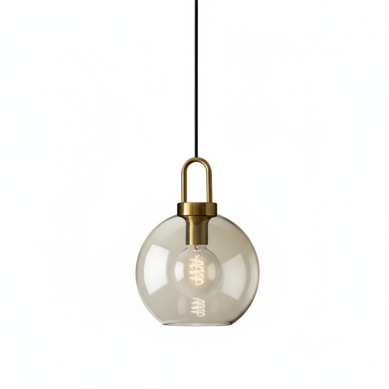 Luminária Pendente de Vidro Nórdico | Lustre Moderno