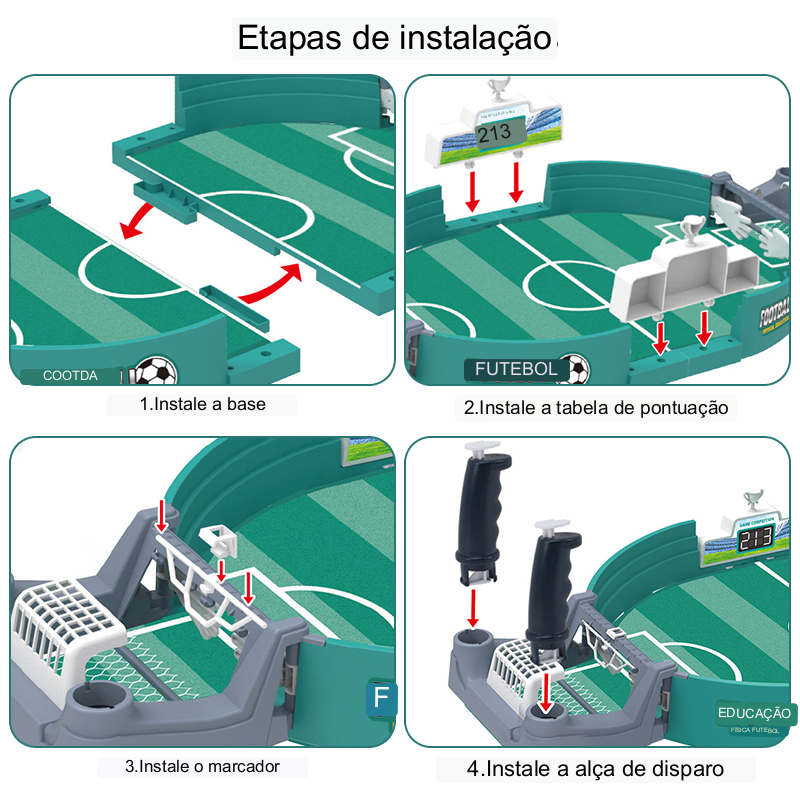 Pebolin Gol a Gol (Jogo de futebol de mesa)