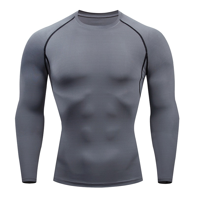 Camiseta esportiva,compressão e secagem rápida,ideal para atletas