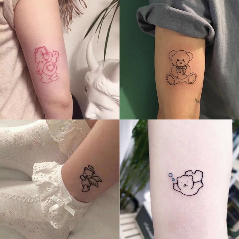 Tatugens temporárias, lindos estilos ( KIT 48 pçs)