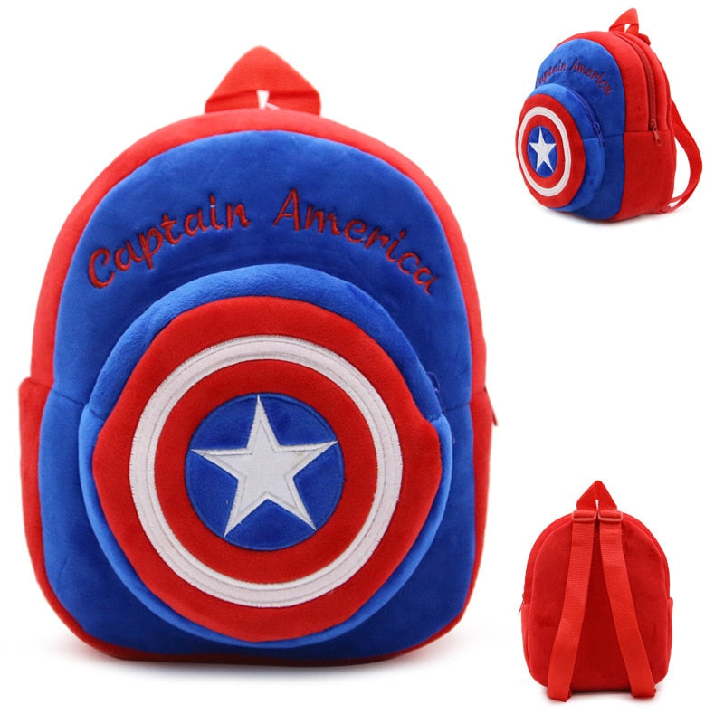 Mochila de pelúcia Disney,Marvel Avengers, Hello kitty (Vários temas)