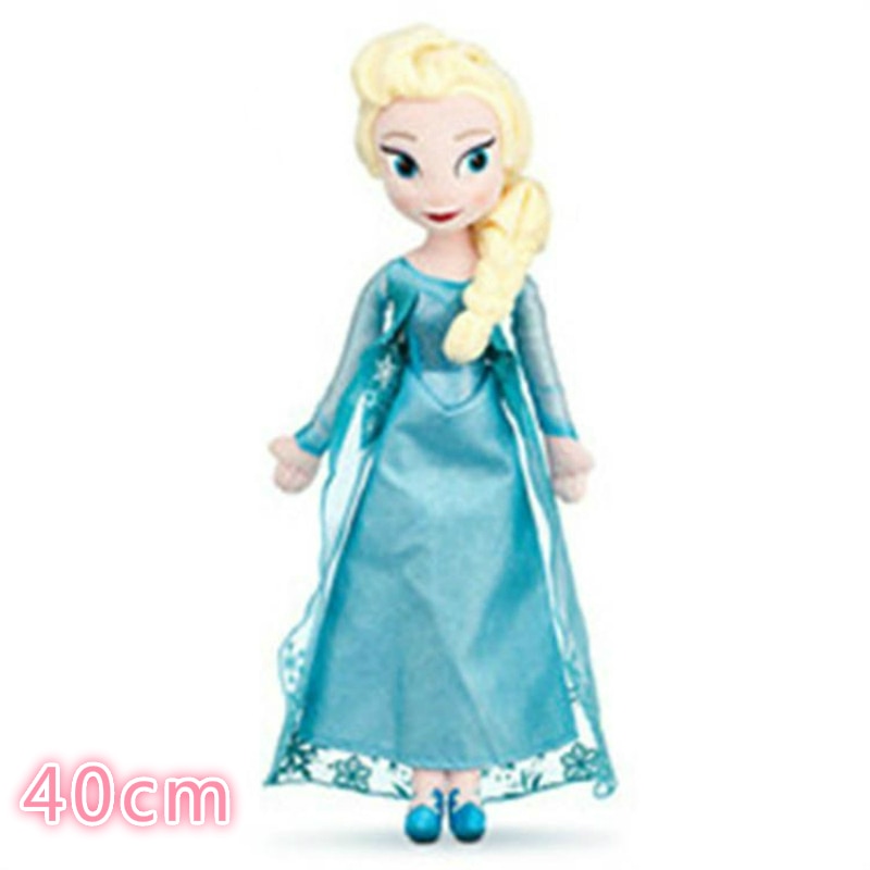 Boneca de pelúcia Frozen, Princesa Elsa, Anna (40/50cm )