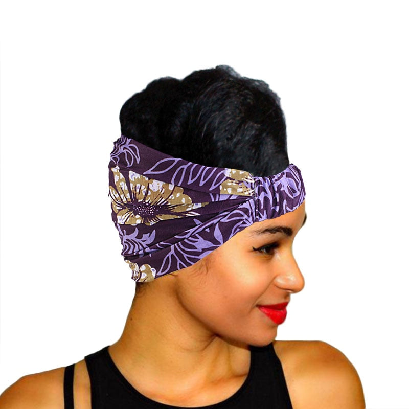 Bandanas florais ,padrão africano, cores super vibrantes e estilosas