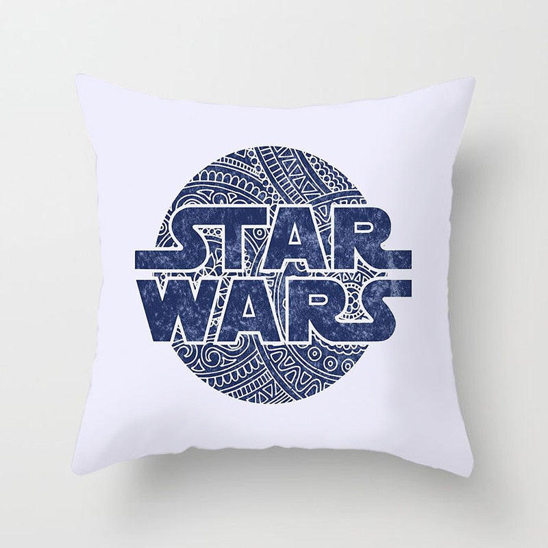 Fronha de linho  personalizada  Star Wars (Decoração criativa)