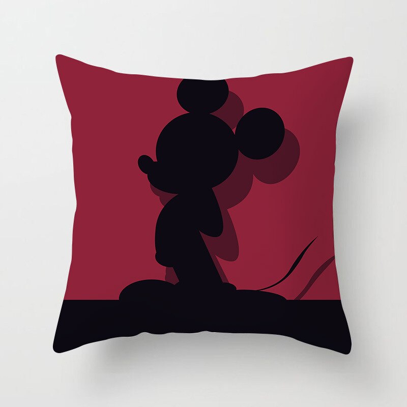 Capa de almofada do Mickey Mouse, Minnie  ( 45x45cm )