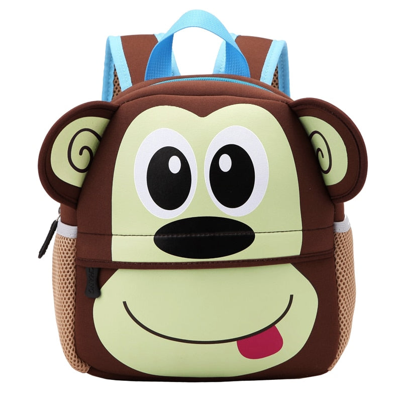 Mochila infatil 3D ,mochila infantil escolar,mochilas de passeio(Animais fofos)