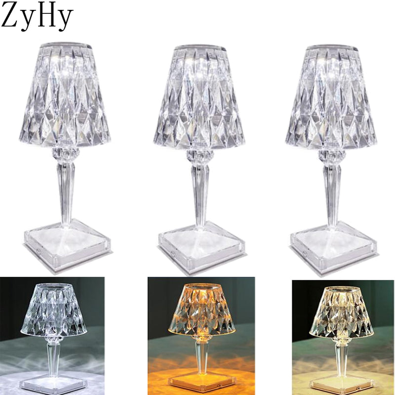 Abajur estiloso(Luminárias de cristal,para sala,quarto,bares)
