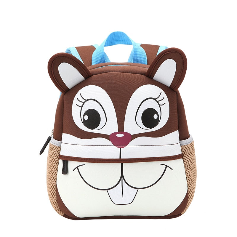 Mochila infatil 3D ,mochila infantil escolar,mochilas de passeio(Animais fofos)