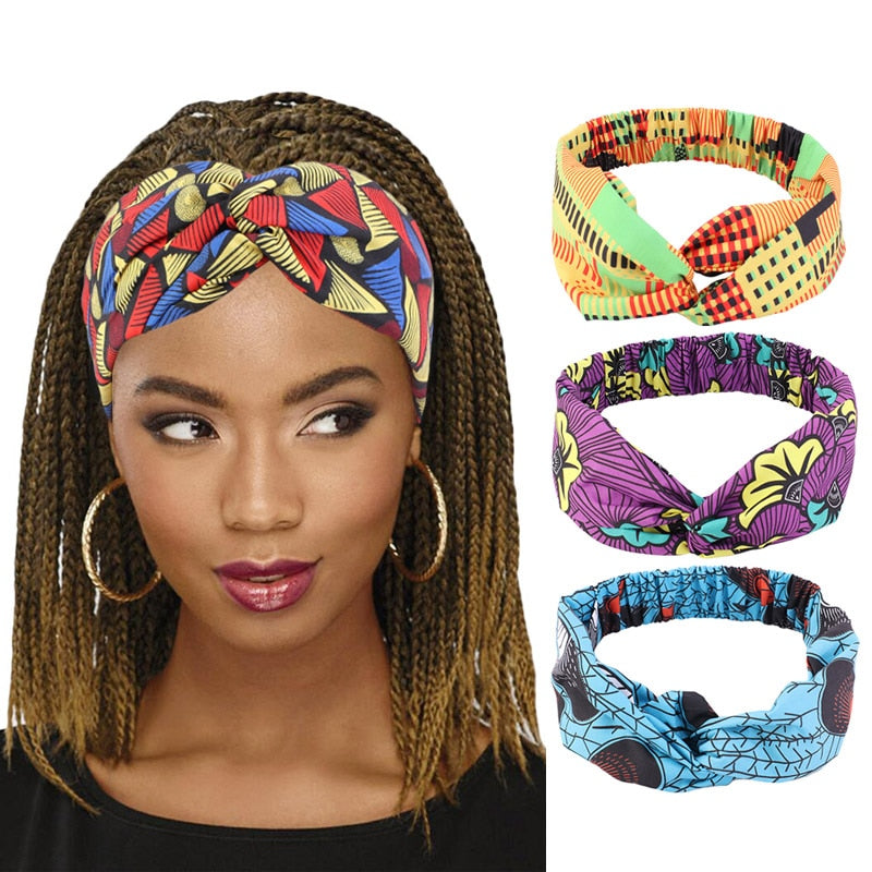 Bandanas florais ,padrão africano, cores super vibrantes e estilosas