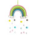 Móbile de arco íris para quarto infantil ( Porta / parede )