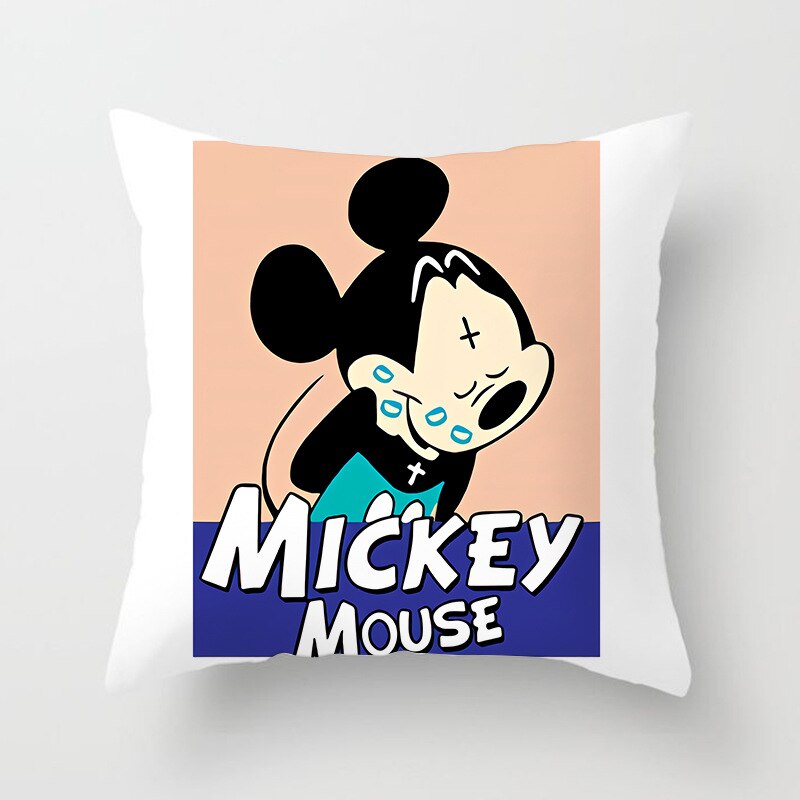 Capa de almofada do Mickey Mouse, Minnie  ( 45x45cm )