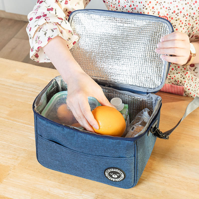 Bolsa térmica para academia ou piquenique (Material durável e à prova d'água)