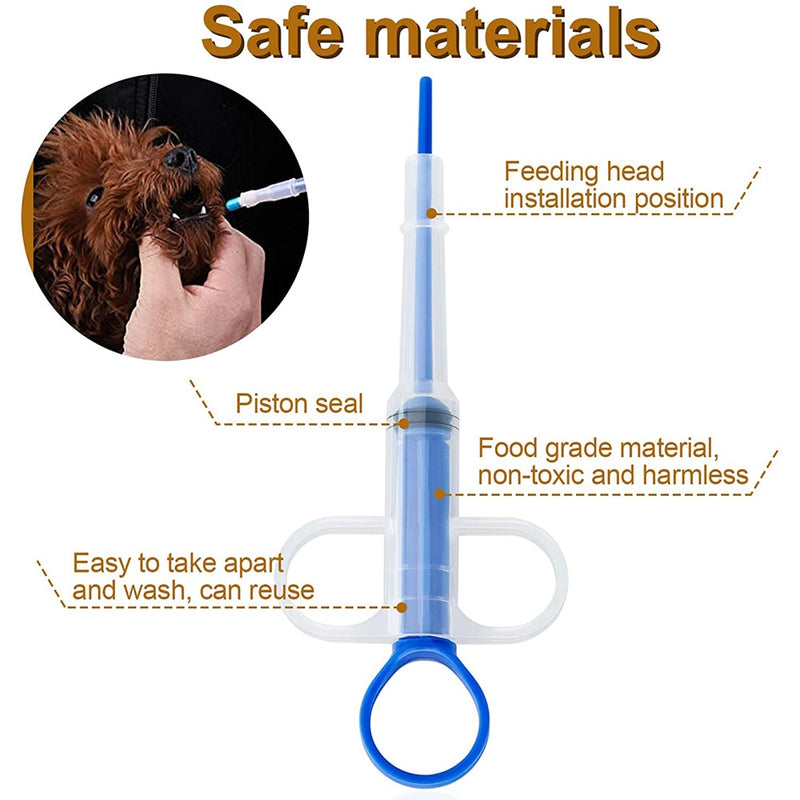 Alimentador universal de remédios para animais de estimação(Serve para comprimido e líquidos)