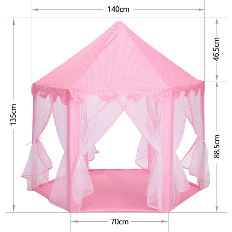 Tenda portátil infantil ,  vários modelos meninas e meninos/ luzes opcional  (Seus filhos vão amar essa casinha  )