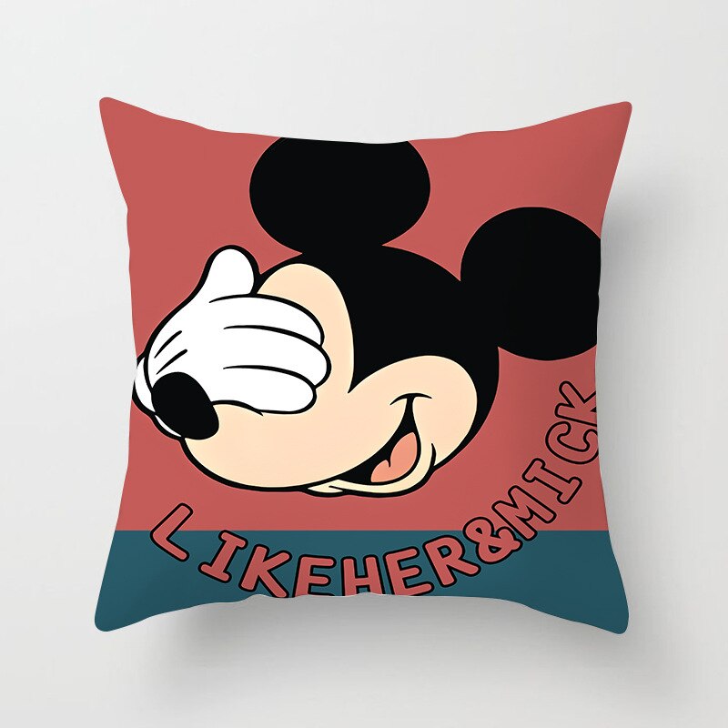 Capa de almofada do Mickey Mouse, Minnie  ( 45x45cm )