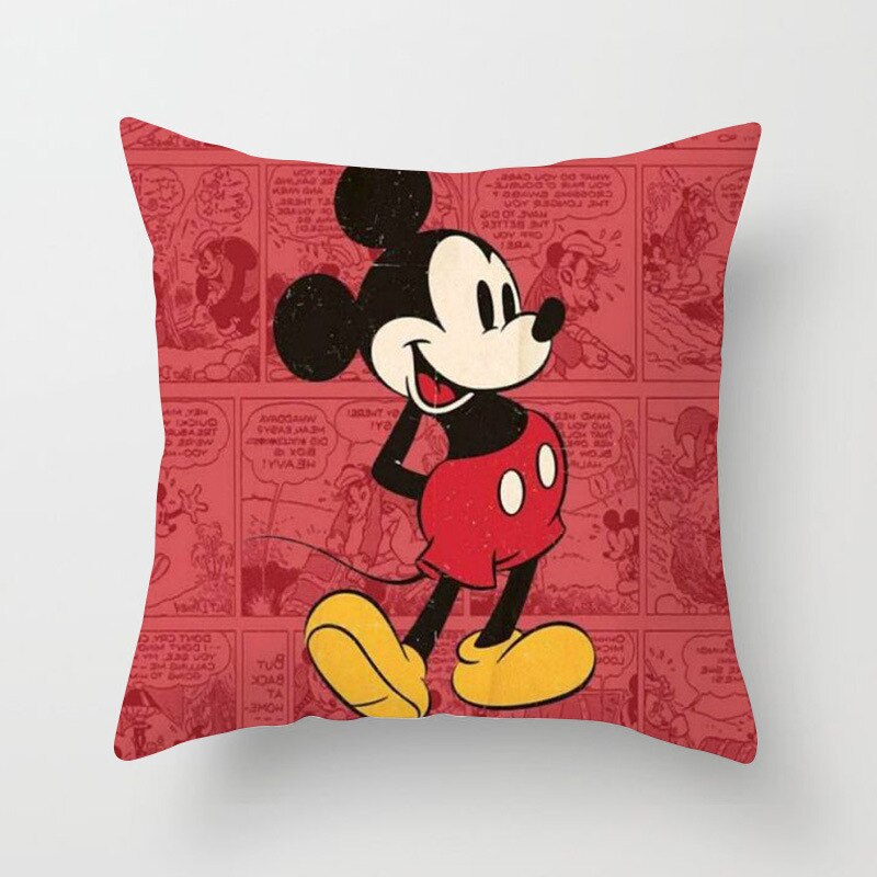 Capa de almofada do Mickey Mouse, Minnie  ( 45x45cm )