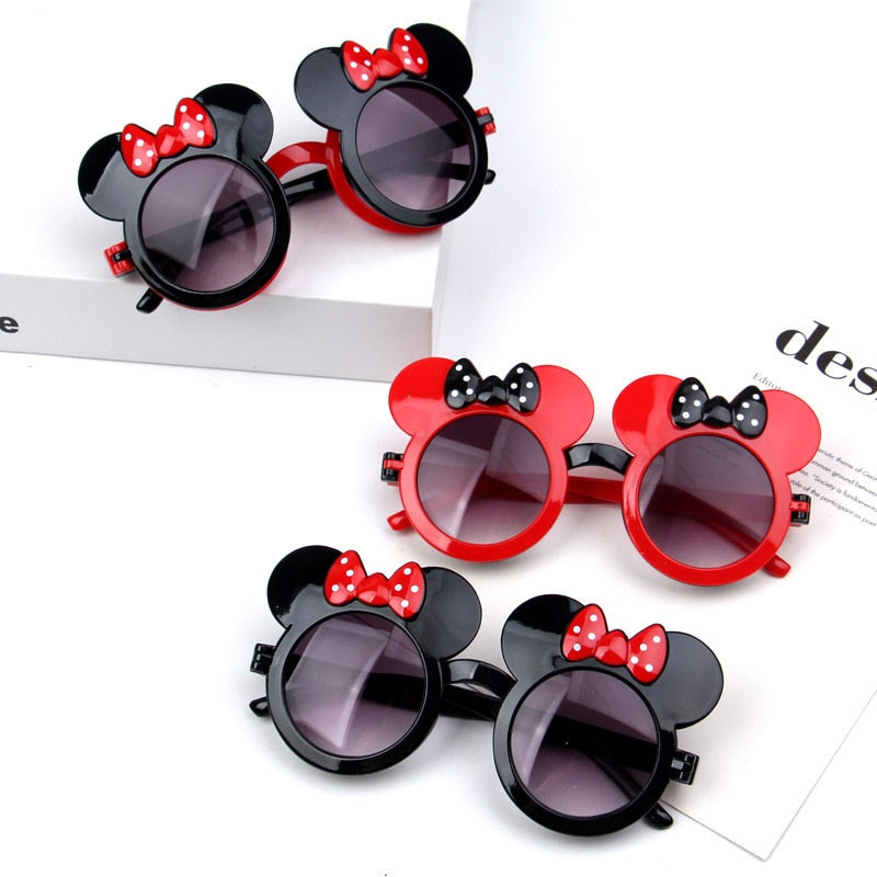 Óculos de sol infantil Minnie Mickey (Seu baby com muito estilo)