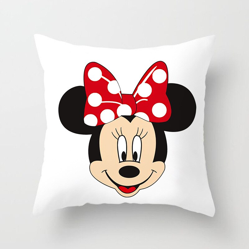 Capa de almofada do Mickey Mouse, Minnie  ( 45x45cm )