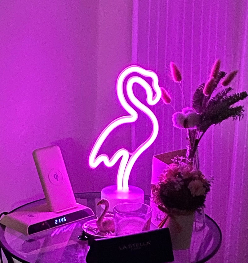 Abajour LED USB Neon,decoração criativa (Vários temas, unicórnio, cacto,lua...)