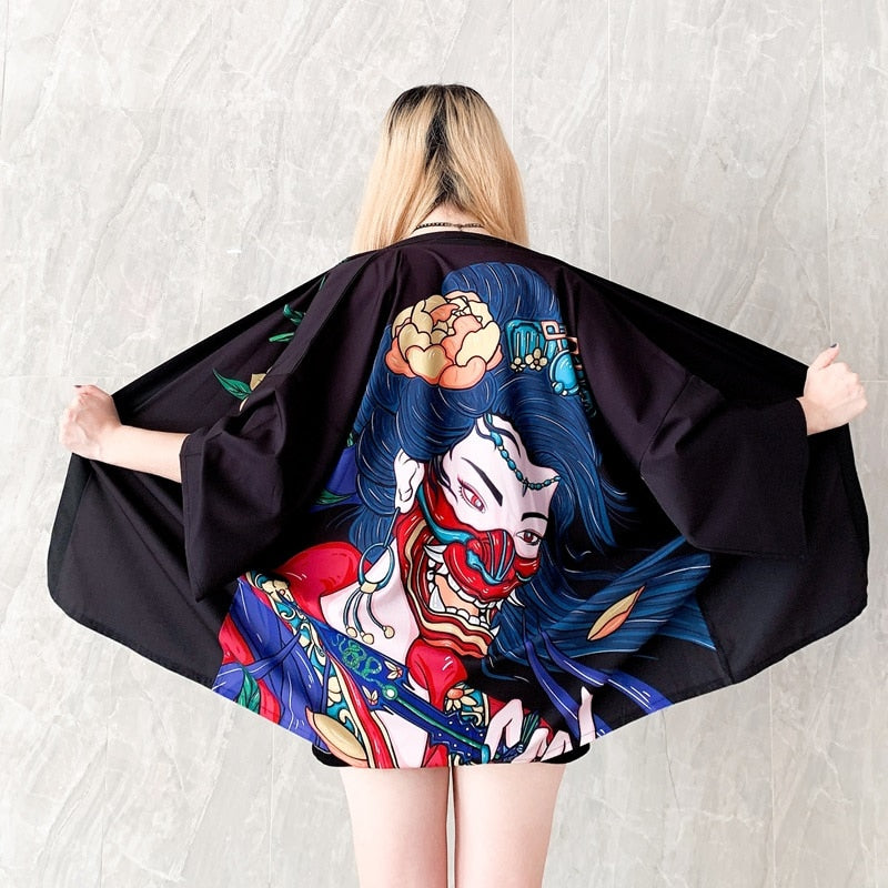 Kimonos Femininos, cardigan oriental 2022/ 2023 ( Estilosas estampas)