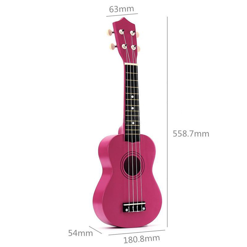 Ukulele infantil Soprano 21 polegadas / Várias cores( Estimule o lado musical do seus filhos)