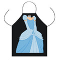 Avental de cozinha criativo( Sereia, princesa, vários temas...)