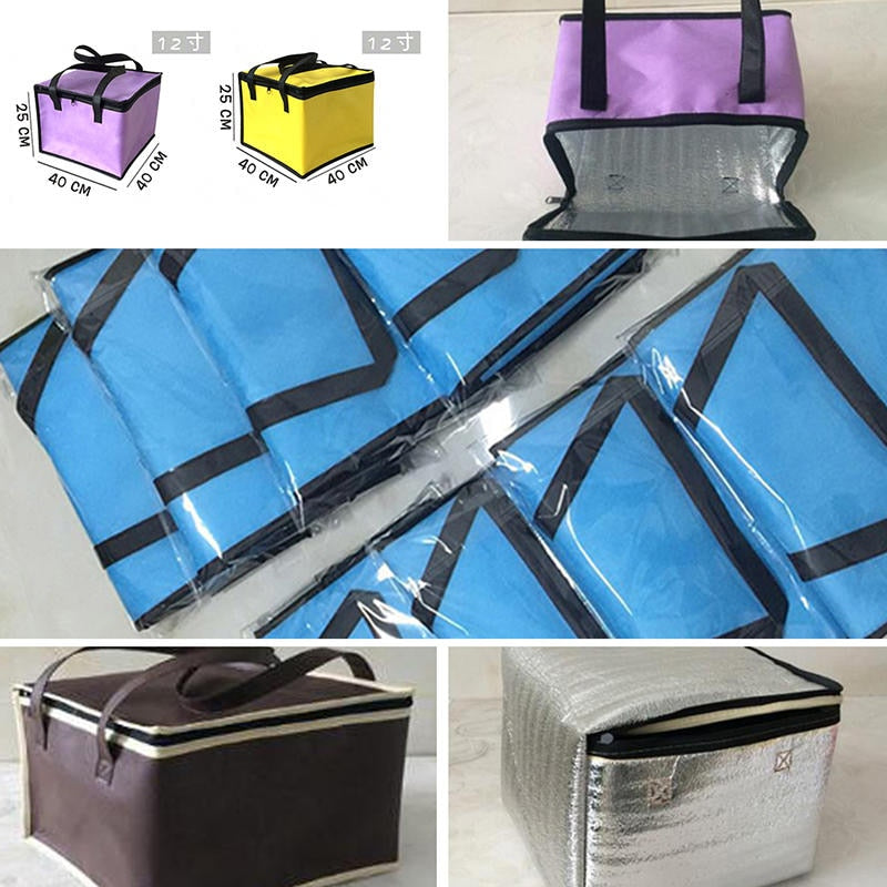 Bolsa térmica isolada com Zíper, bolsa para churrasco ,praia, piquinique... ( Várias cores)