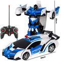 Robô de transformação 2 em 1  RC (Seus filhos vão adorar esse Carro- robô)