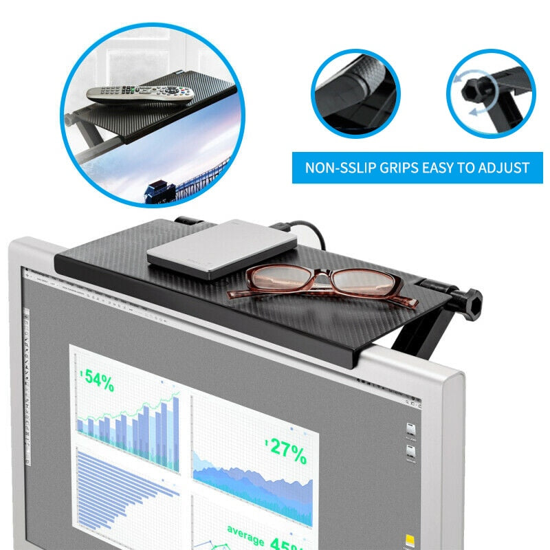 Suporte de prateleira organizador ajustável 1/2 PCS ( Modem roteador, modem tv a cabo)