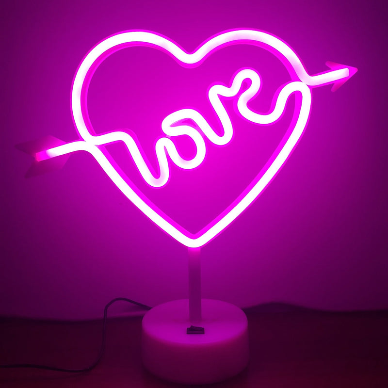 Abajour LED USB Neon,decoração criativa (Vários temas, unicórnio, cacto,lua...)