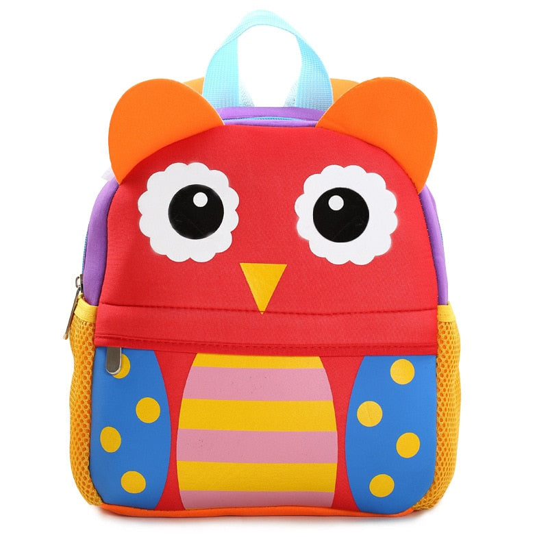 Mochila infatil 3D ,mochila infantil escolar,mochilas de passeio(Animais fofos)