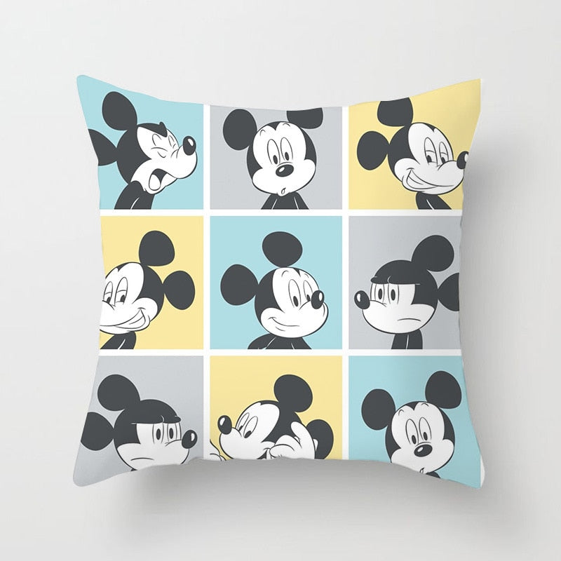 Capa de almofada do Mickey Mouse, Minnie  ( 45x45cm )