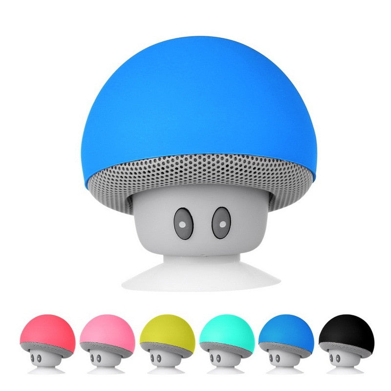 Cabeça de cogumelo Bluetooth (Caixa de som portátil)