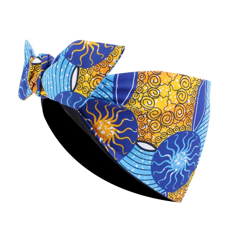 Bandanas florais ,padrão africano, cores super vibrantes e estilosas