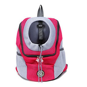 Mochila de passeio para pet com abertura frontal estilo canguru