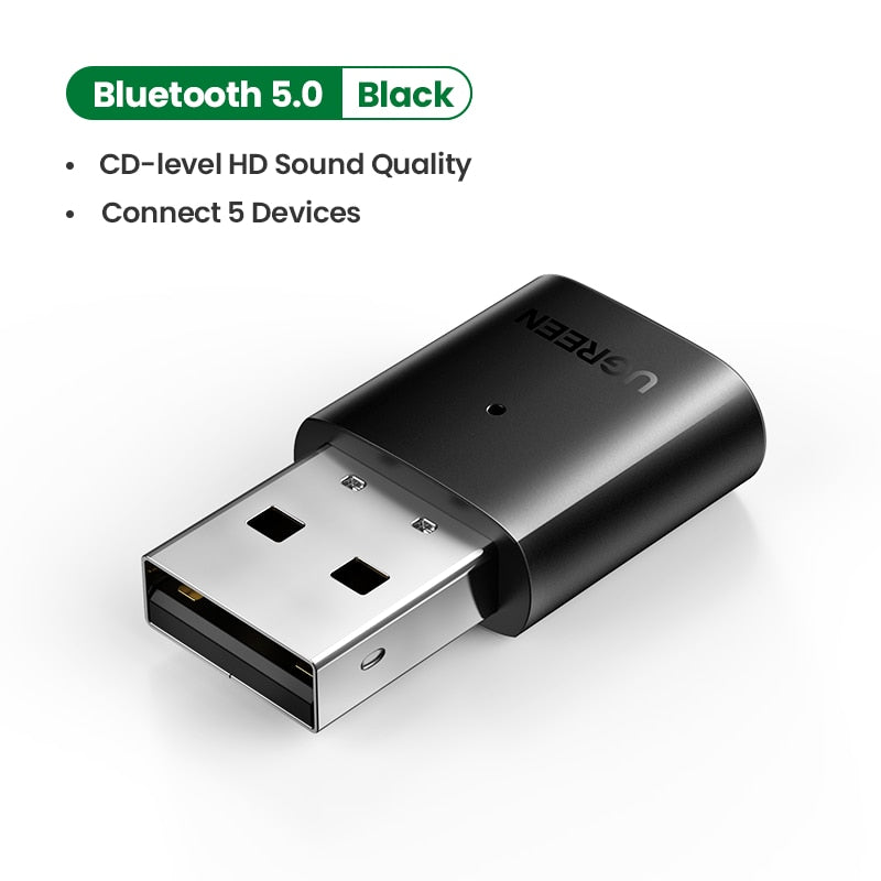 Bluetooth 5.0 Adap 4.0 para PC Alto-falante Mouse Sem Fio Música Receptor de Áudio Transmissor aptx