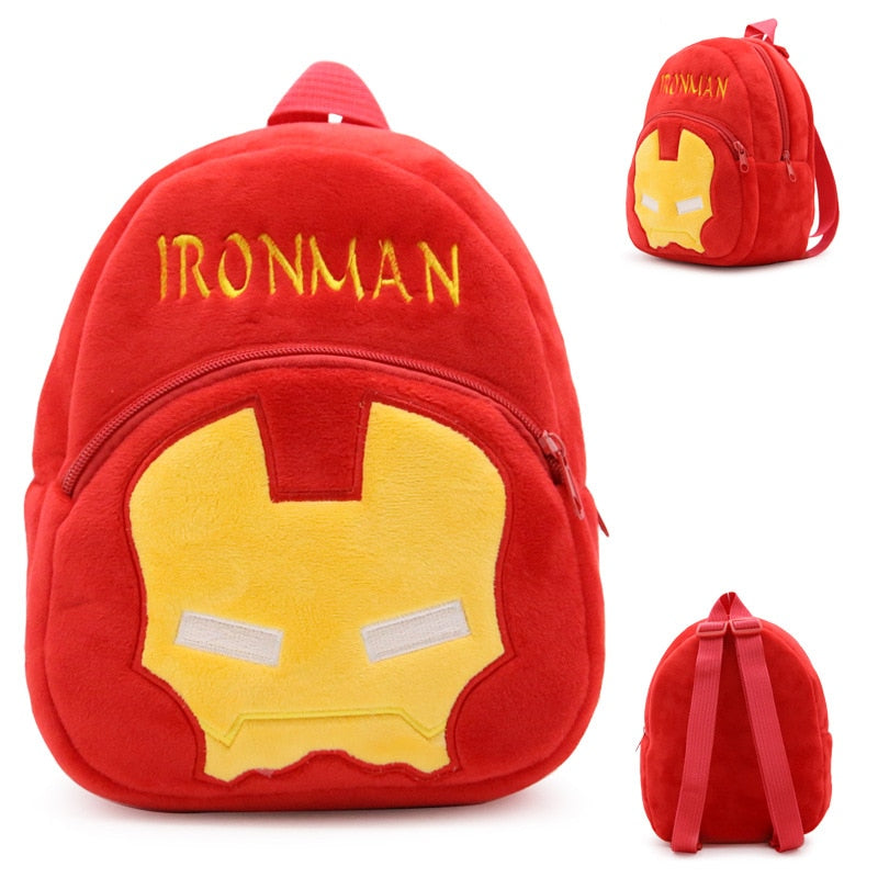 Mochila de pelúcia Disney,Marvel Avengers, Hello kitty (Vários temas)