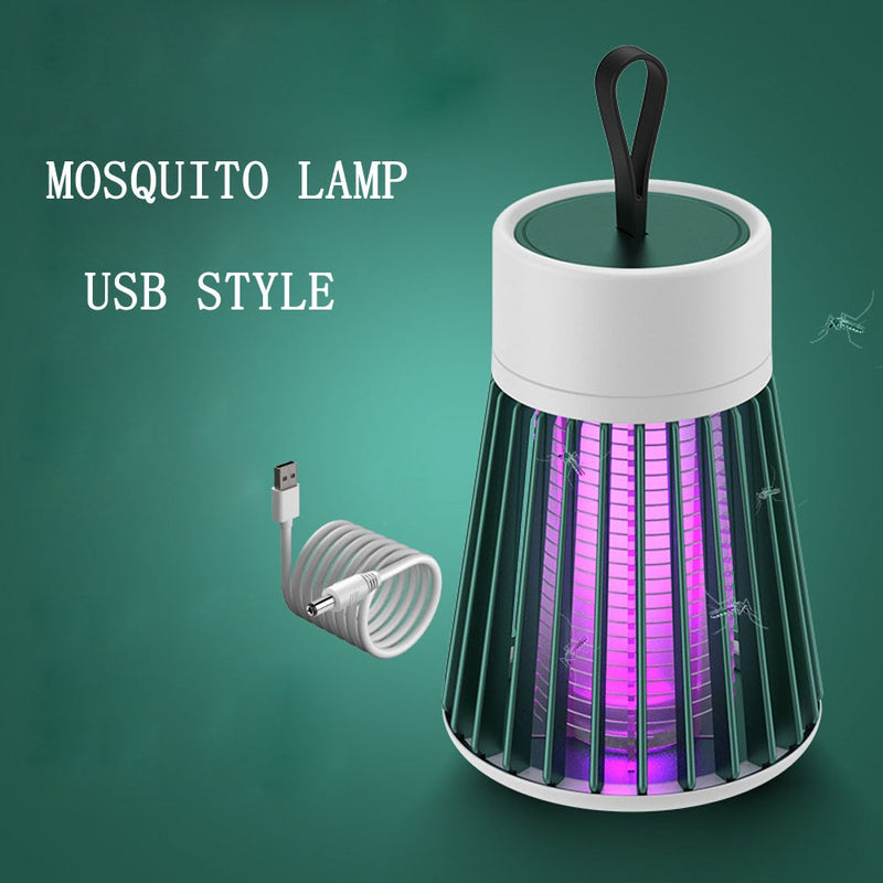 Lâmpada Ultravioleta - Mata-mosquitos com choque elétrico usb armadilha inovadora