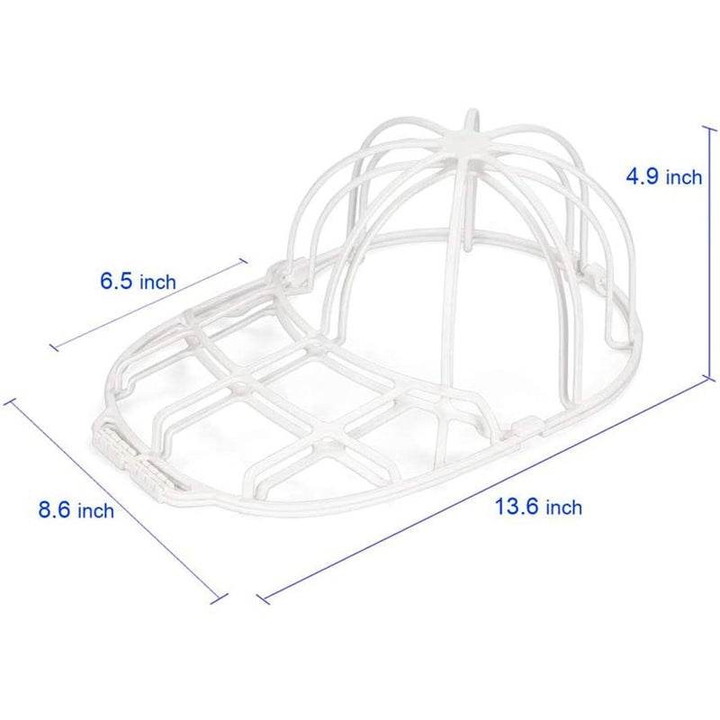 Suporte TWE para bonés (Segurança ao lavar seus bonés na máquina de lavar)